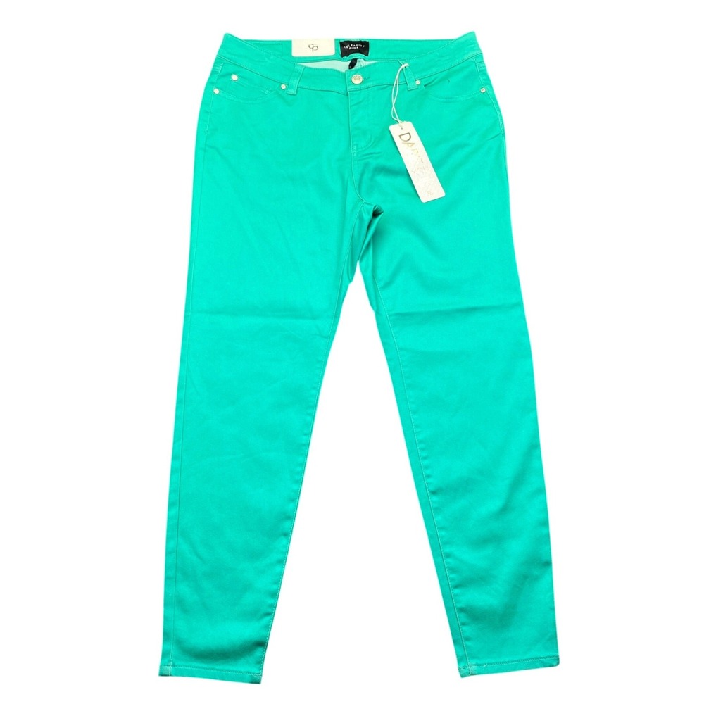 Celebrity Pink Arcadia Skinny Jeans Green Size 16 CX20974F57 Mid Rise Stretch‎